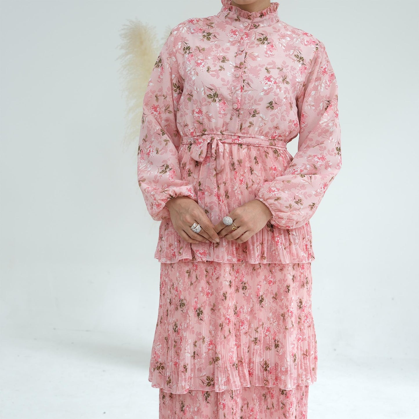 HAYA HAYA1007 Pure Beauty Printed Dress