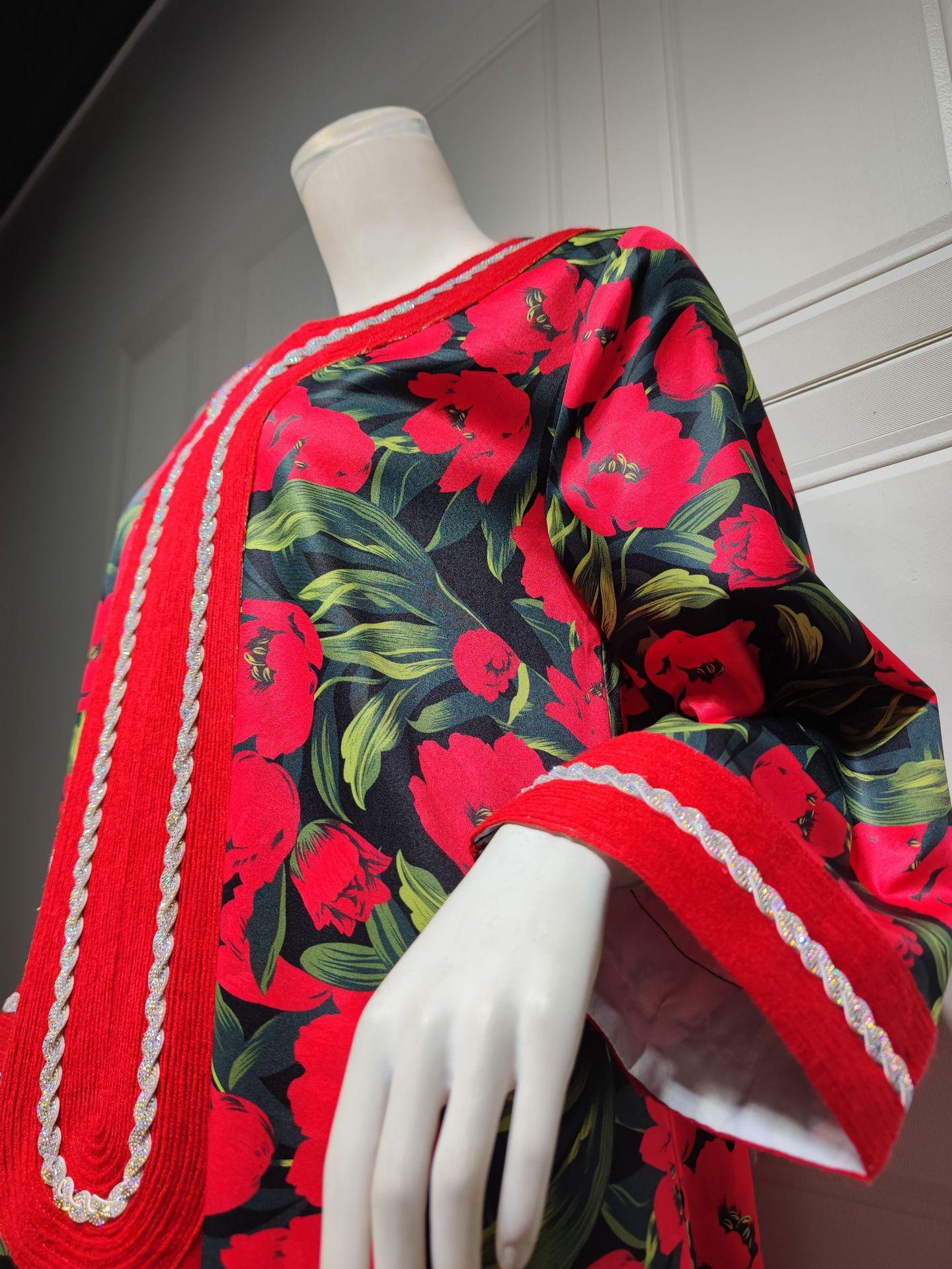 HAYA HAYA1072 Fashion New Product Hot Diamond Printed Dress