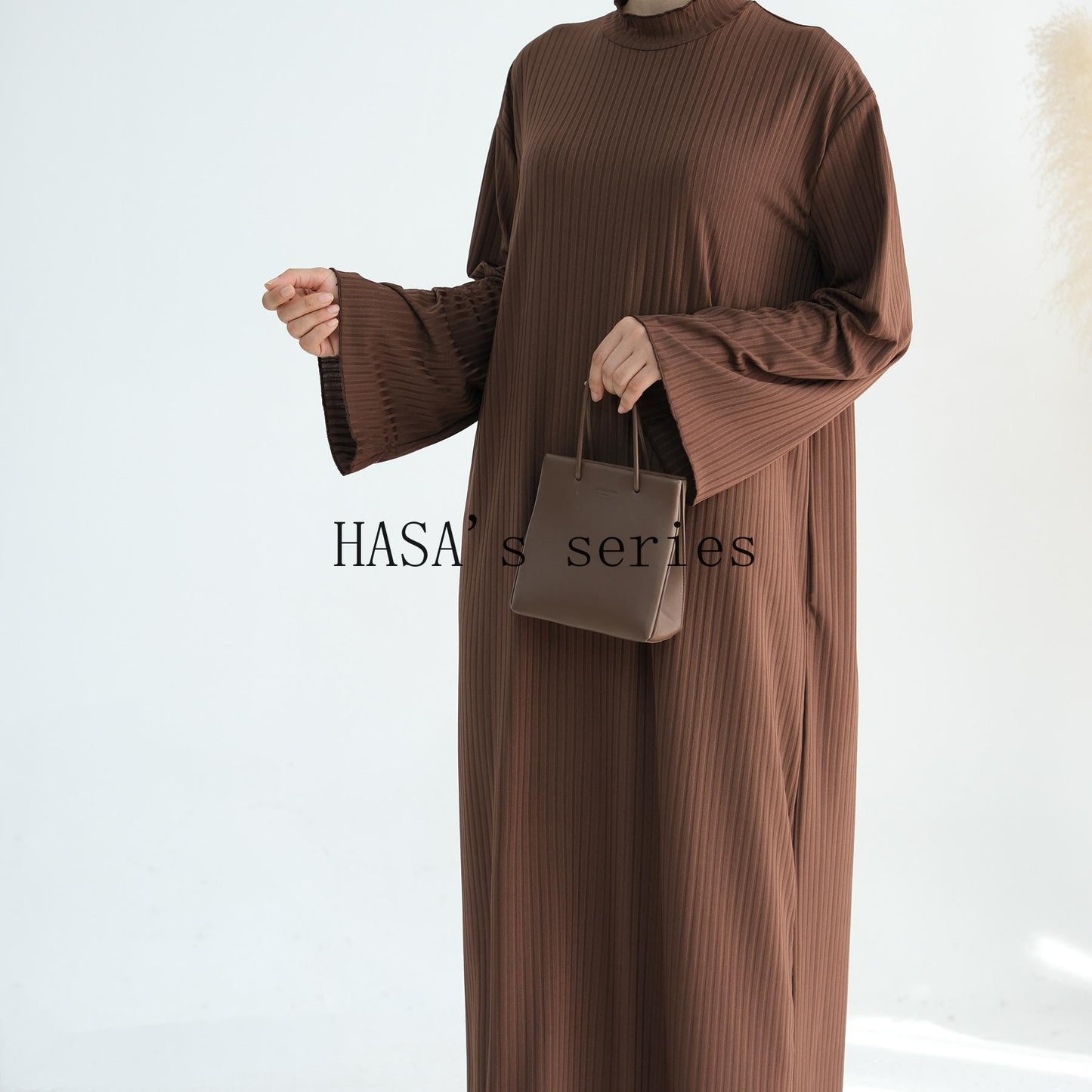 HA5509 Beautiful Stand Collar Dress Robe - Lightweight multi-color design, comfortable and stylish party  wear red dress thick  thigh 2  part bow  outfits