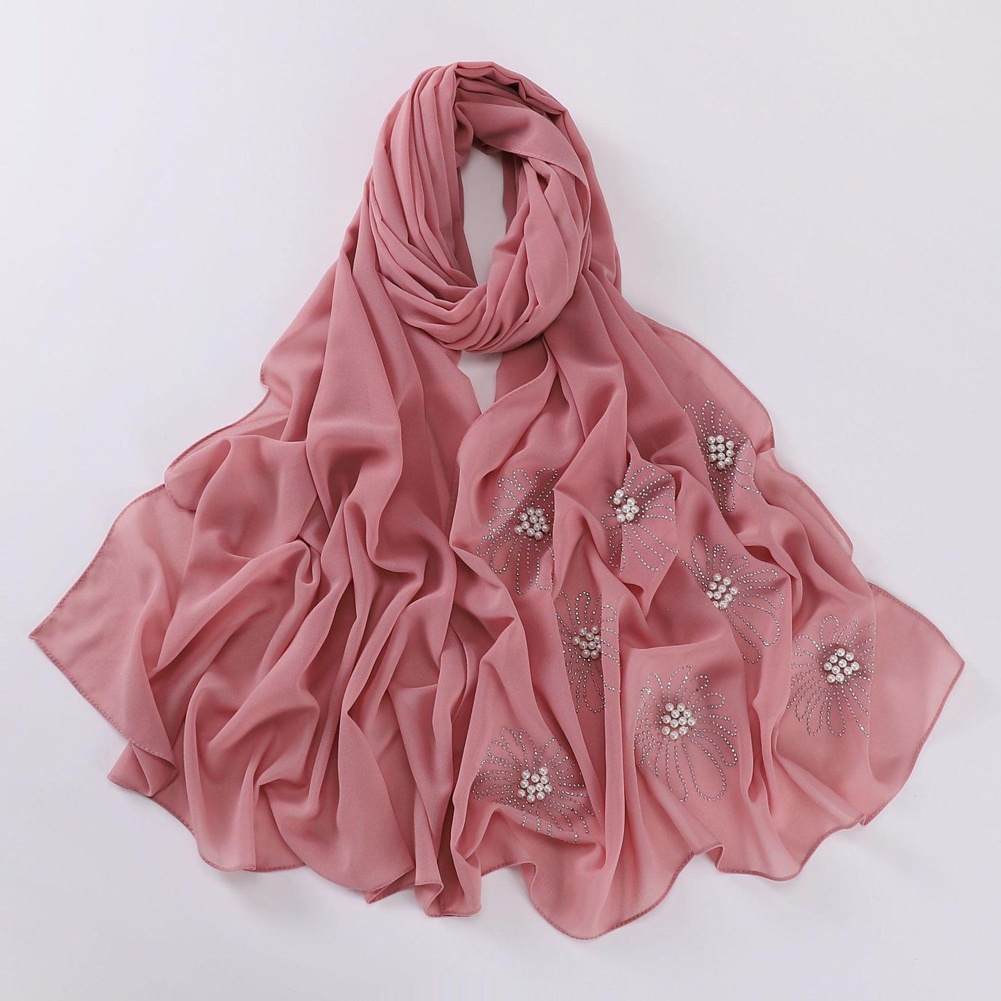 HAYA HA1121 New Chiffon Long Scarf Hijab