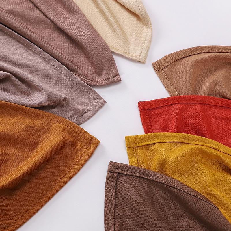 HAYA HAYA1051 Fashion Warm Solid Color Scarf
