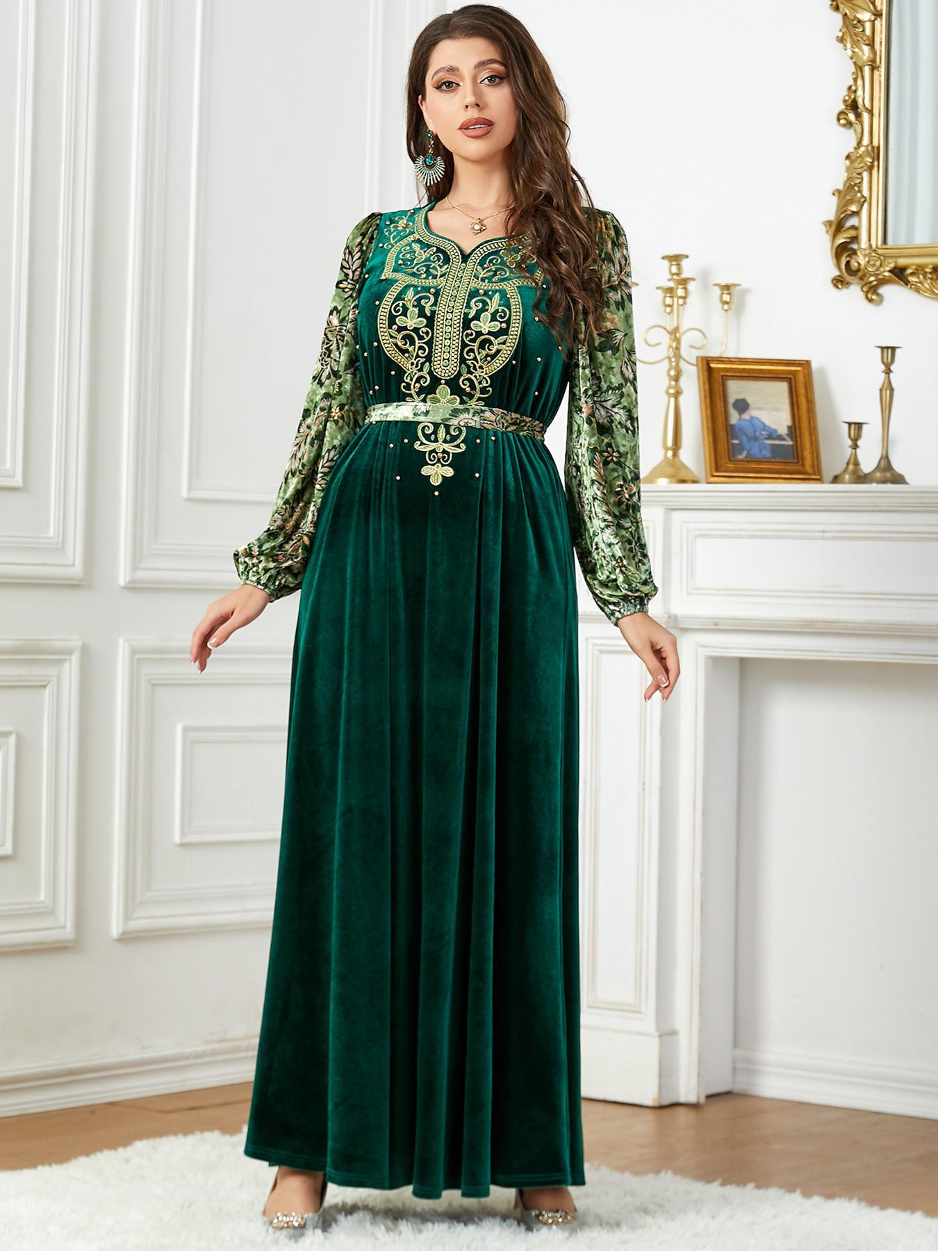 HAYA HAYA1021 Dress Elegant Long Skirt