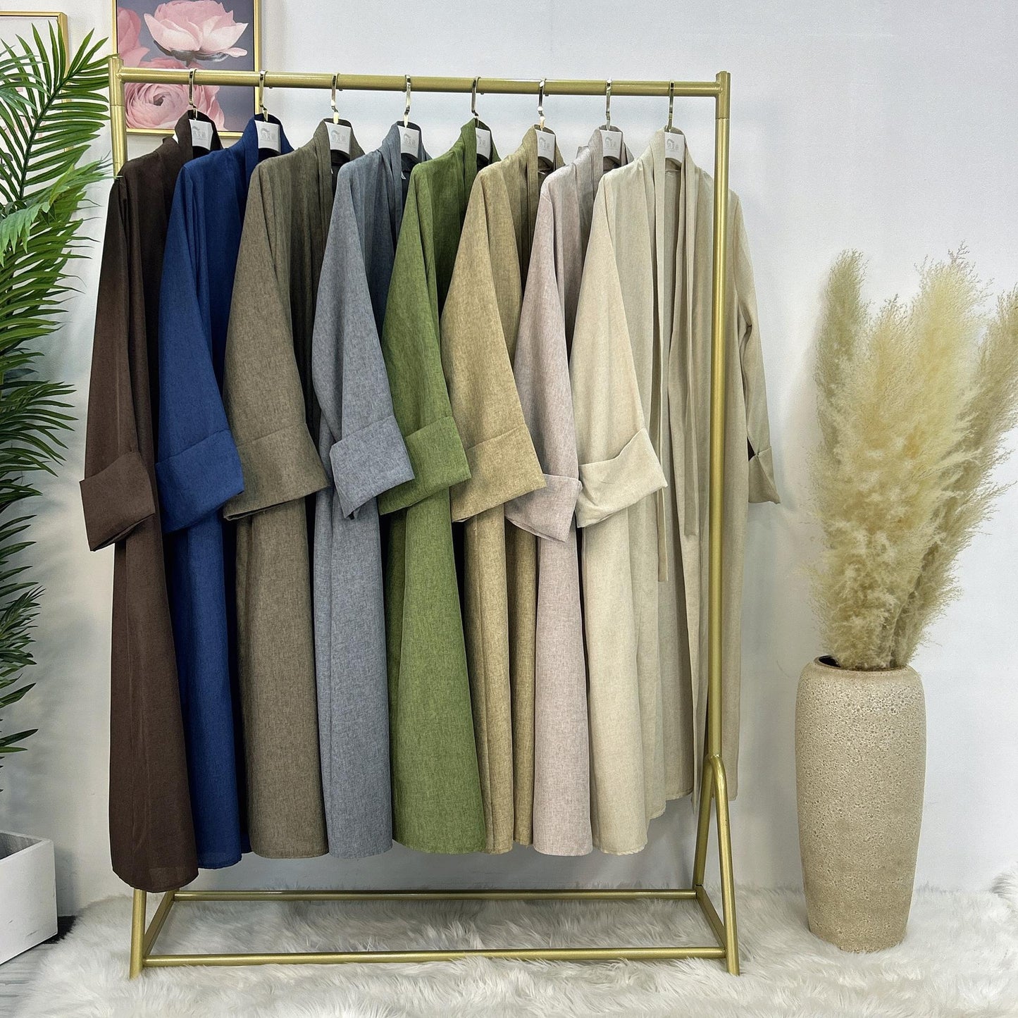HAYA HAYA0710 2pcs Set Cardigan+Inner Dress