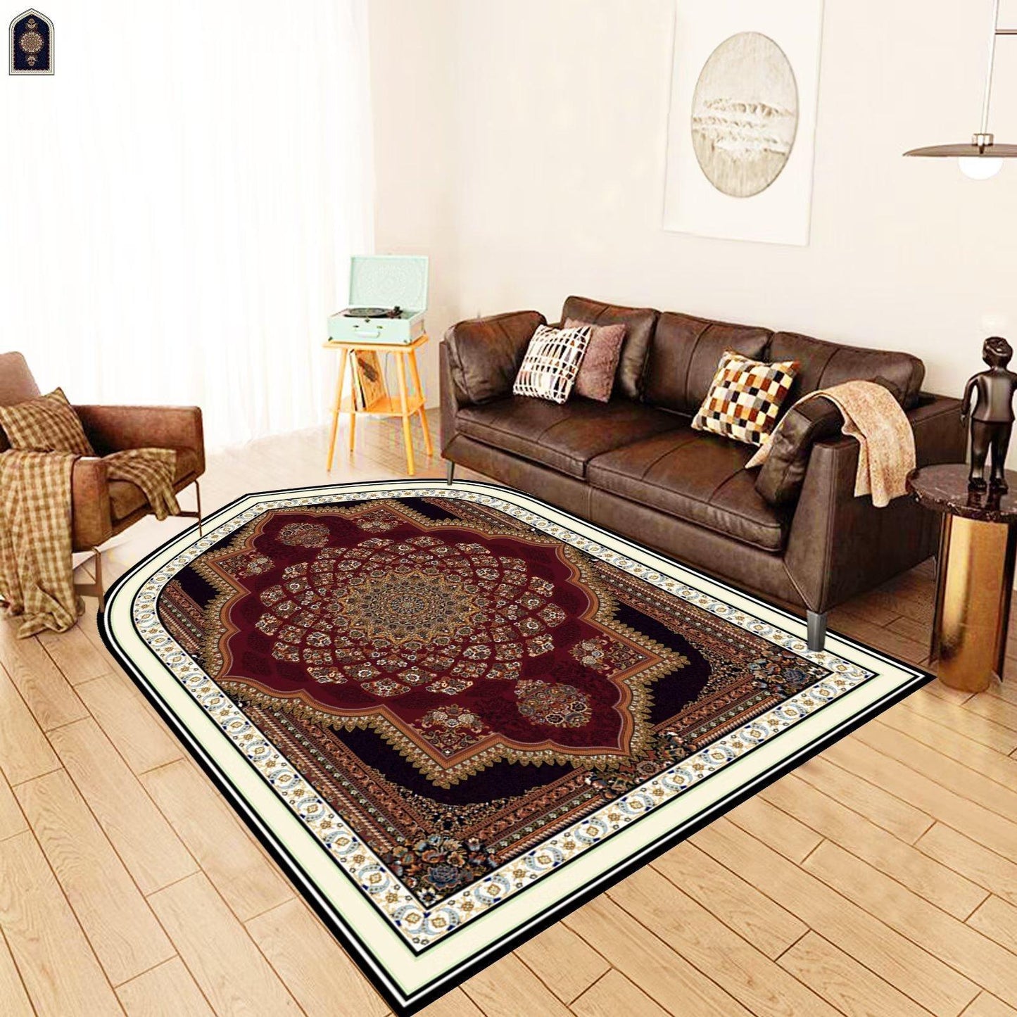 HAYA HA1158 Worship Carpet Kneeling Mat Worship Carpet Prayer Floor Mat