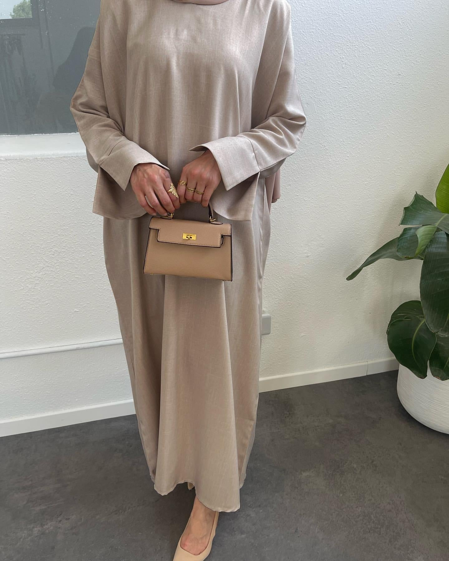 HAYA HAYA0999 Loose Large Elegant Dress Robe