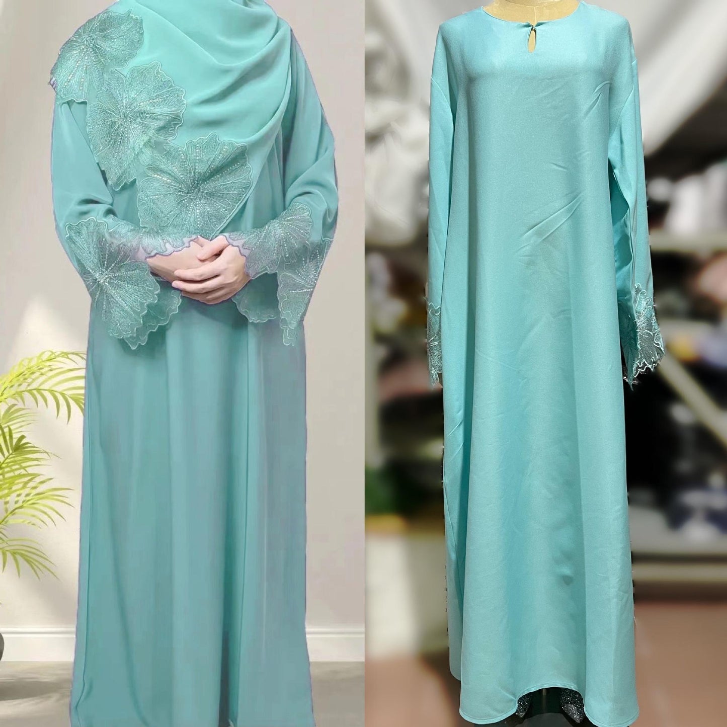 HAYA HAYA1029 2pcs Set Abaya+Hijab