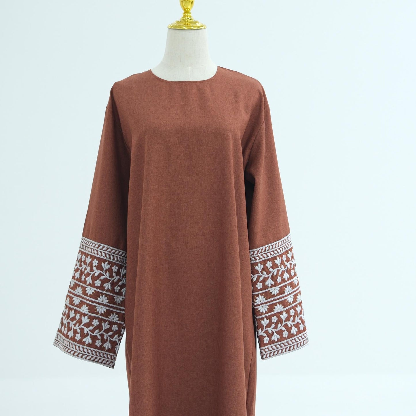 HAYA HA1172 Embroidered Elegant Dress Robe