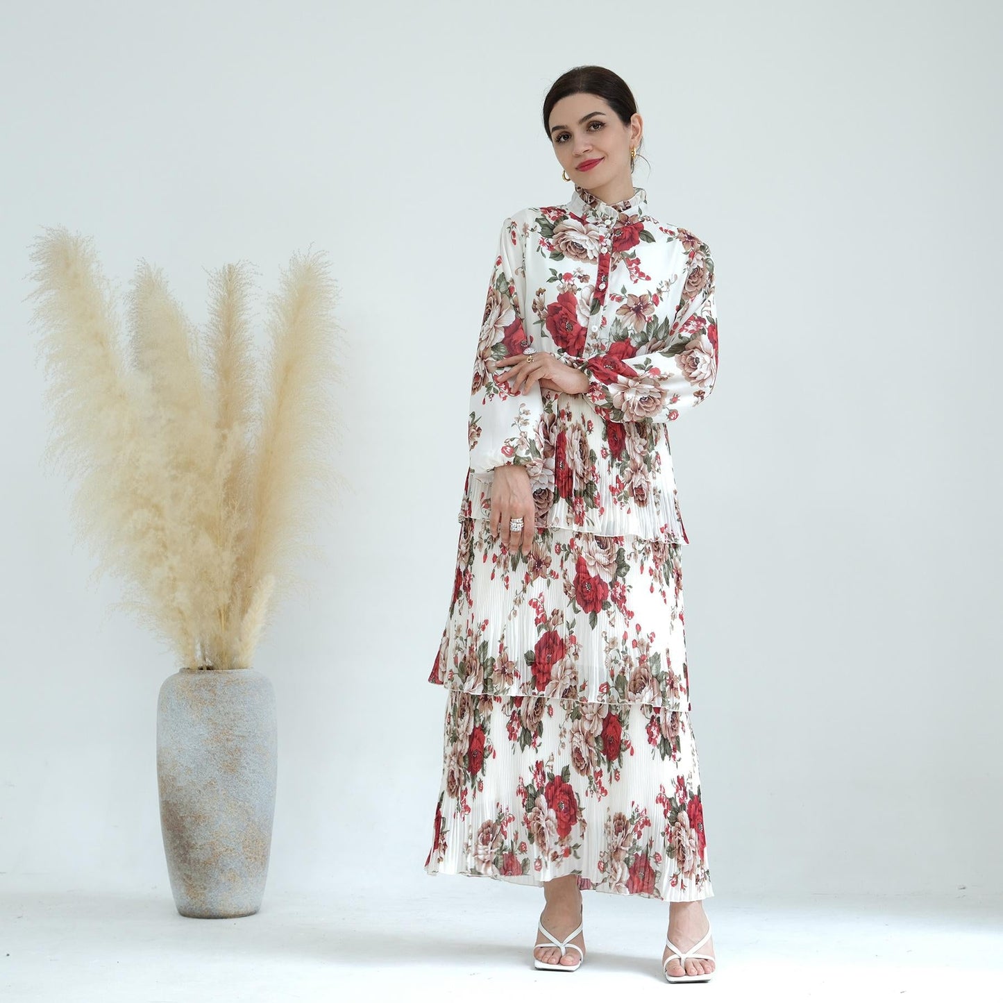 HAYA HAYA1009 Pure Beauty Printed Dress