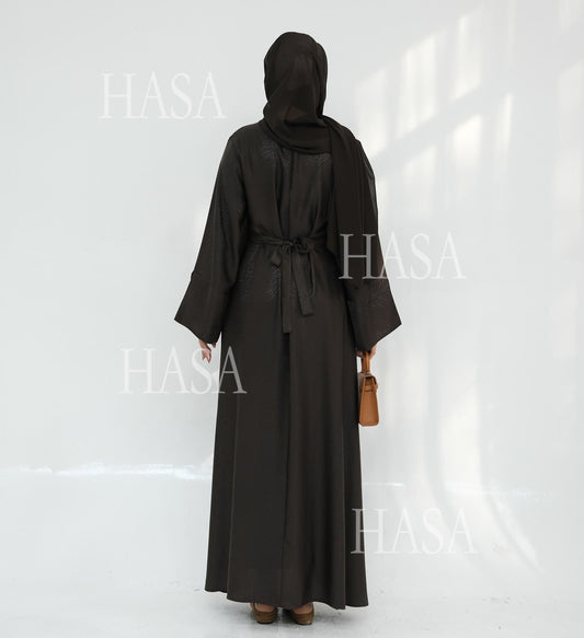 HA5867 Bow-knot Cuff Long Skirt | Elegant and Radiant