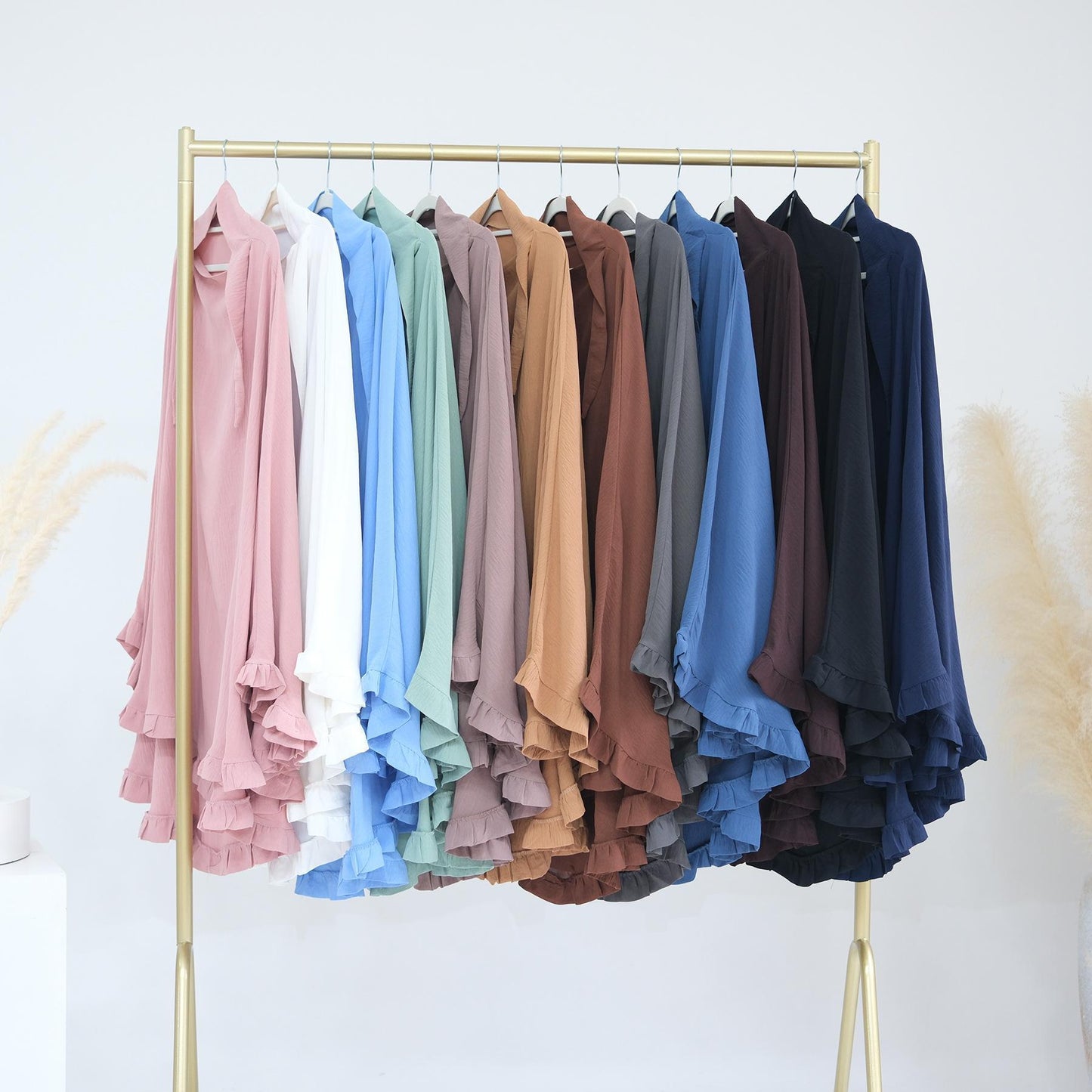 HAYA HAYA0993 Solid Color Headscarf