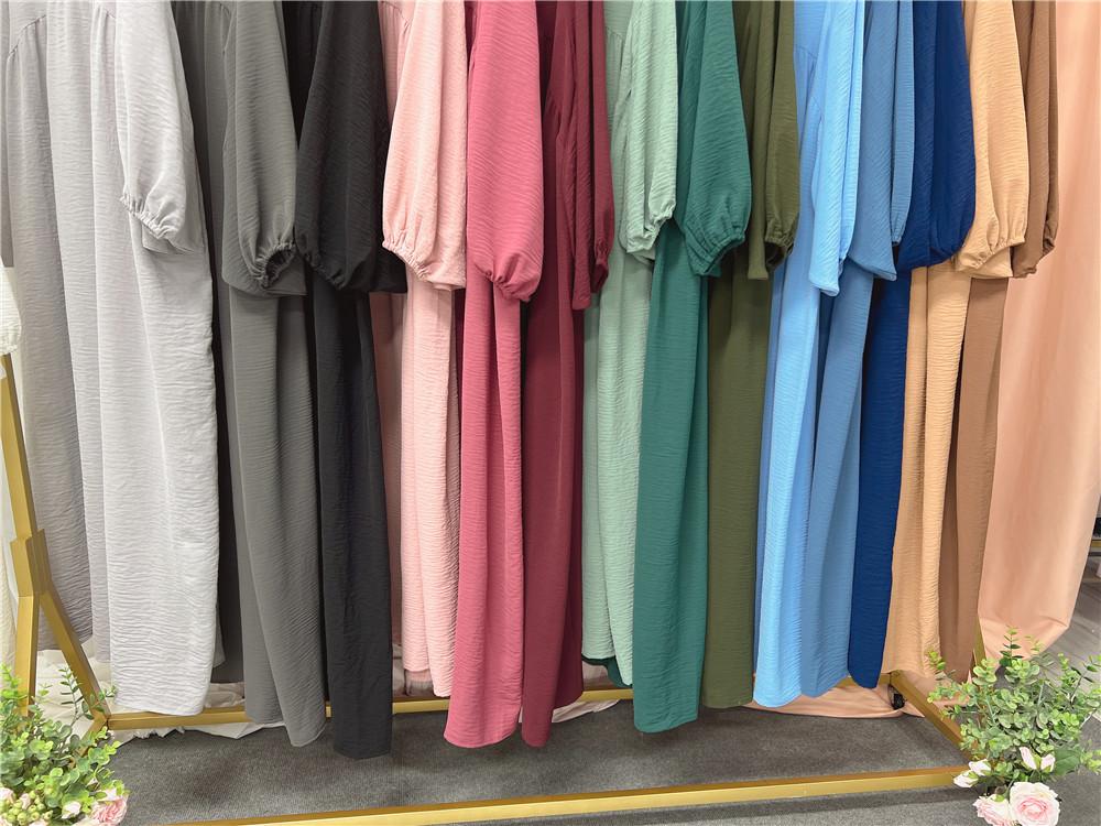 HAYA0429 Muslim OverSize Abaya with special Bubble sleeves for all body Shape