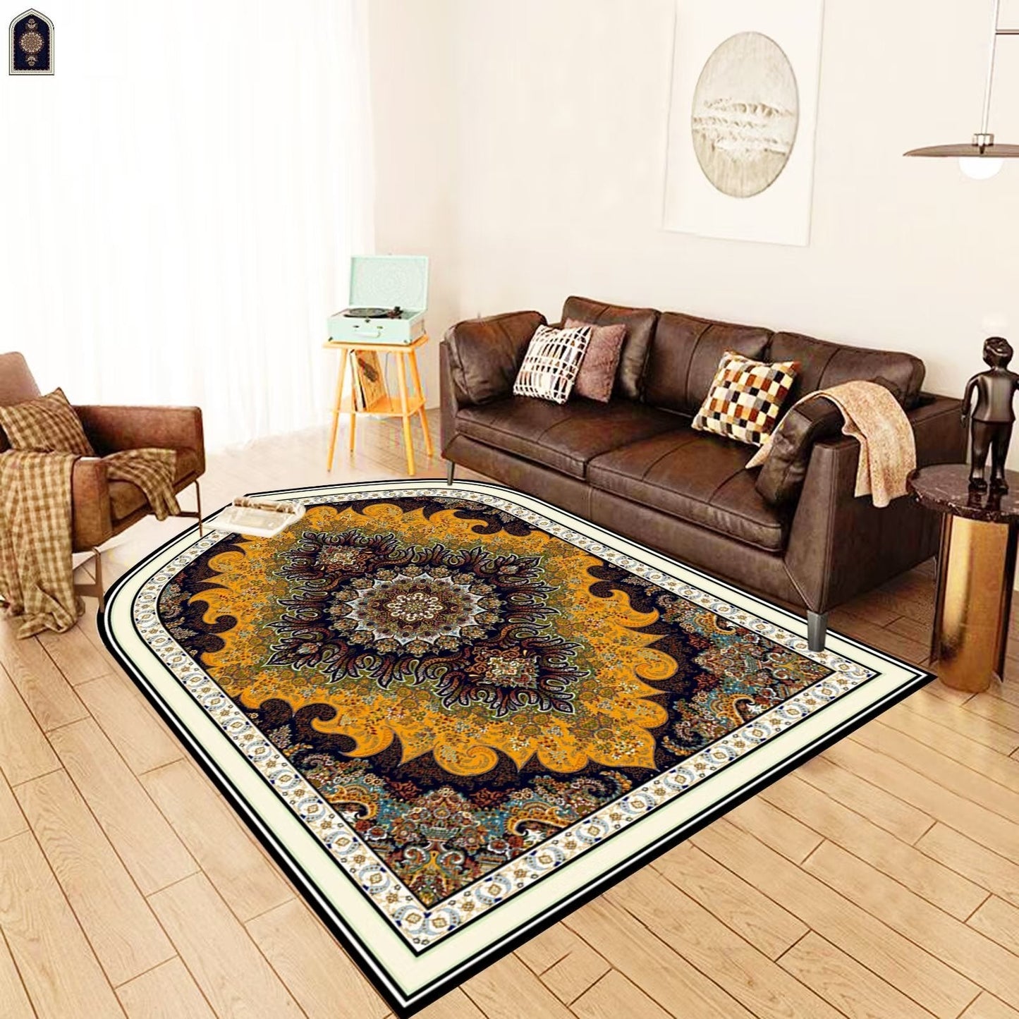 HAYA HA1158 Worship Carpet Kneeling Mat Worship Carpet Prayer Floor Mat