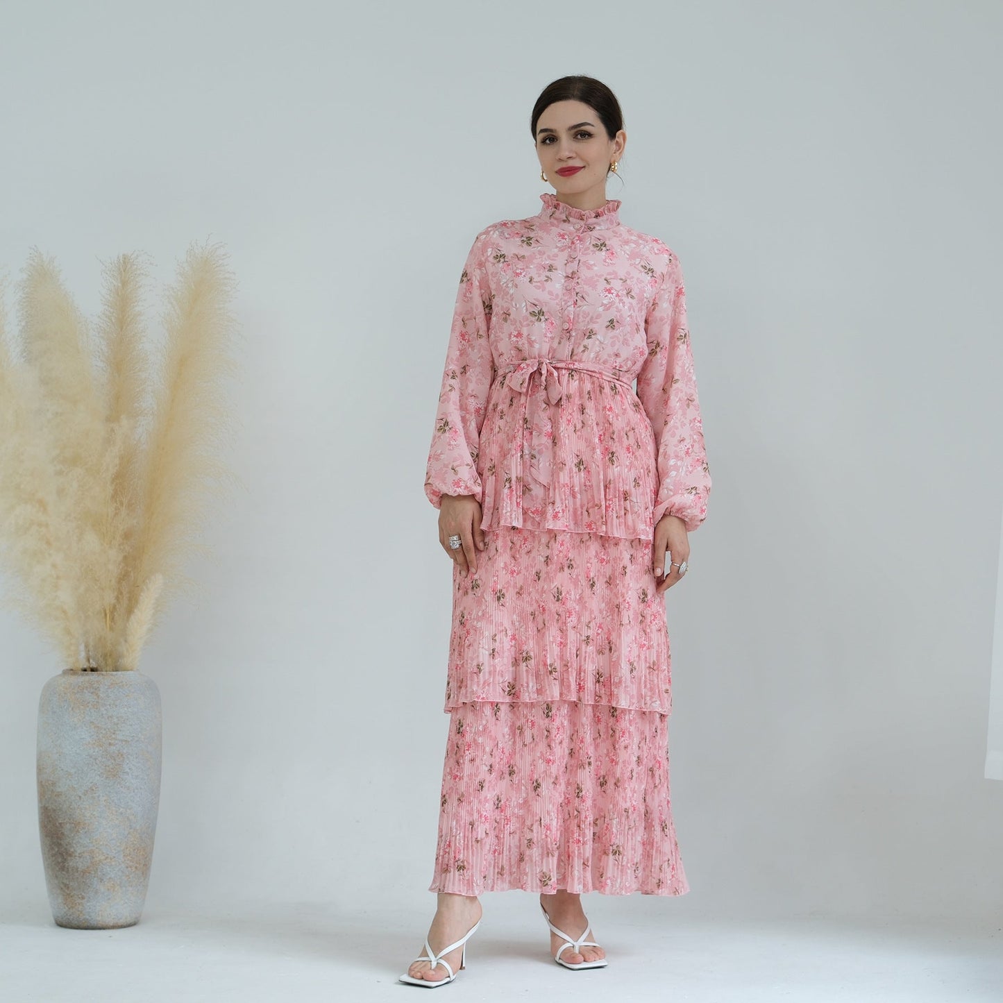 HAYA HAYA1007 Pure Beauty Printed Dress