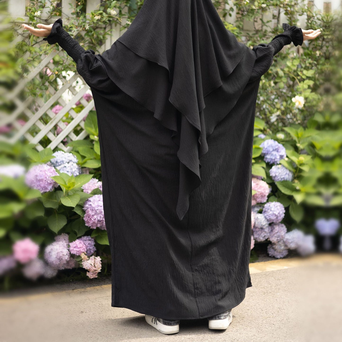 HAYA HAYA1004 2pcs Set  Abaya+Hijab