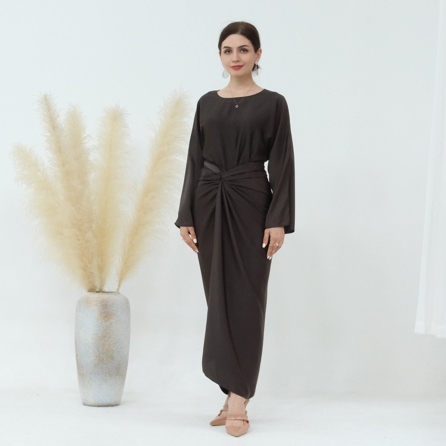 HAYA HAYA1010 2PCS Set Fashion Top and Skirt