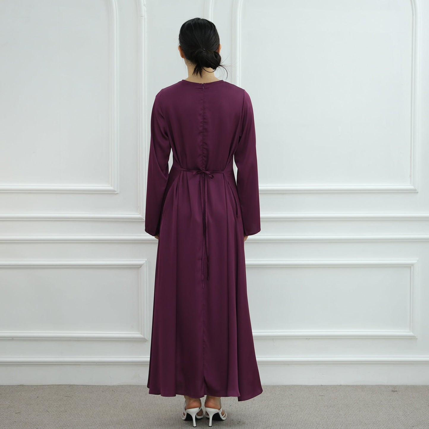 HA6628 Multi-color Simple Solid Color Robe Inner Wear