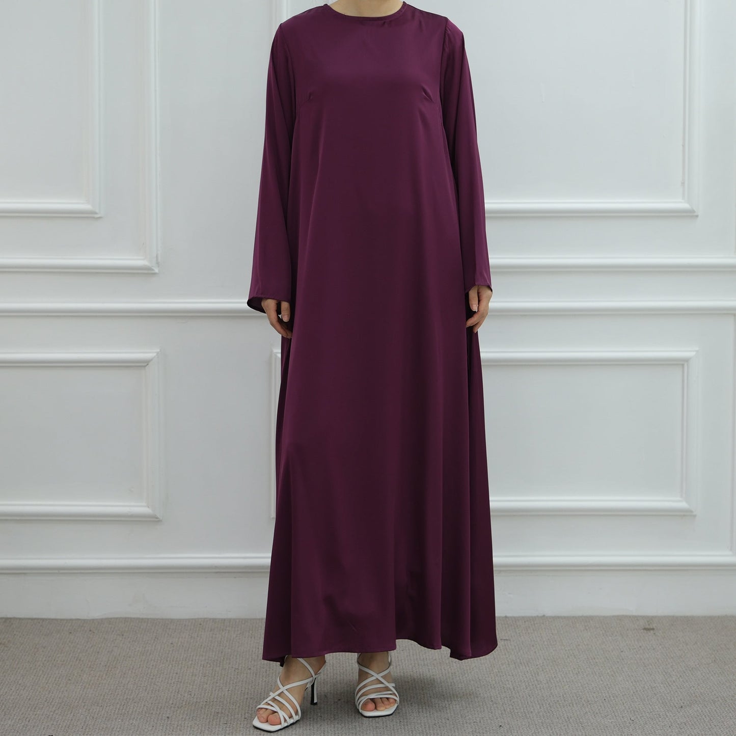 HA6628 Multi-color Simple Solid Color Robe Inner Wear
