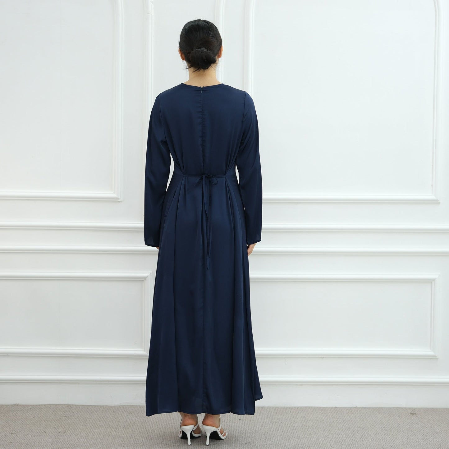 HA6628 Multi-color Simple Solid Color Robe Inner Wear