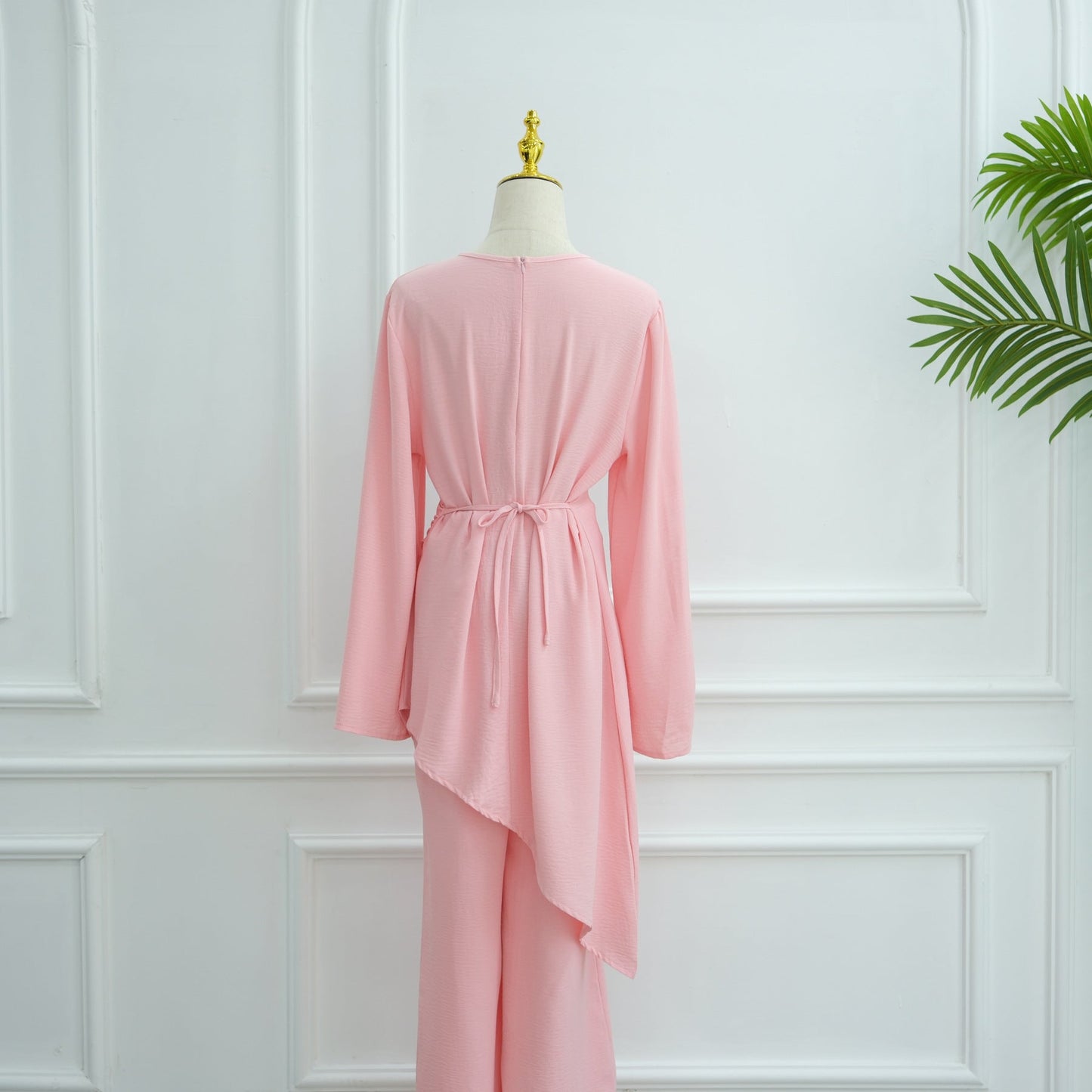 HA6606 Asymmetrical two-piece tunic (with optional headscarf)