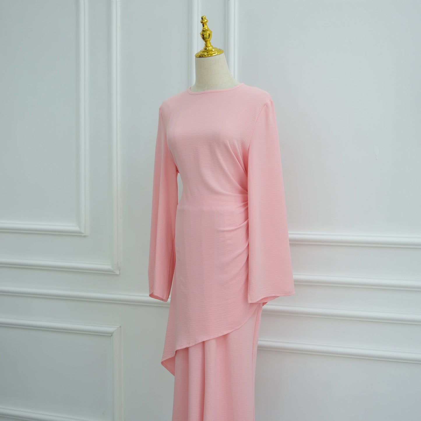 HA6606 Asymmetrical two-piece tunic (with optional headscarf)