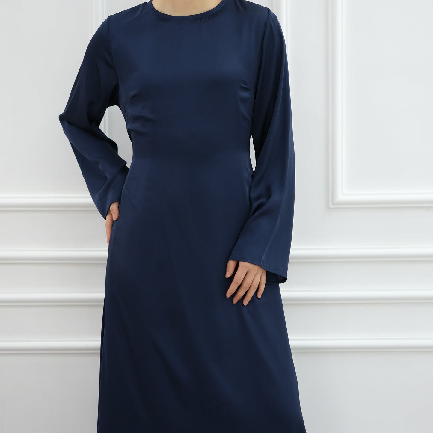 HA6628 Multi-color Simple Solid Color Robe Inner Wear