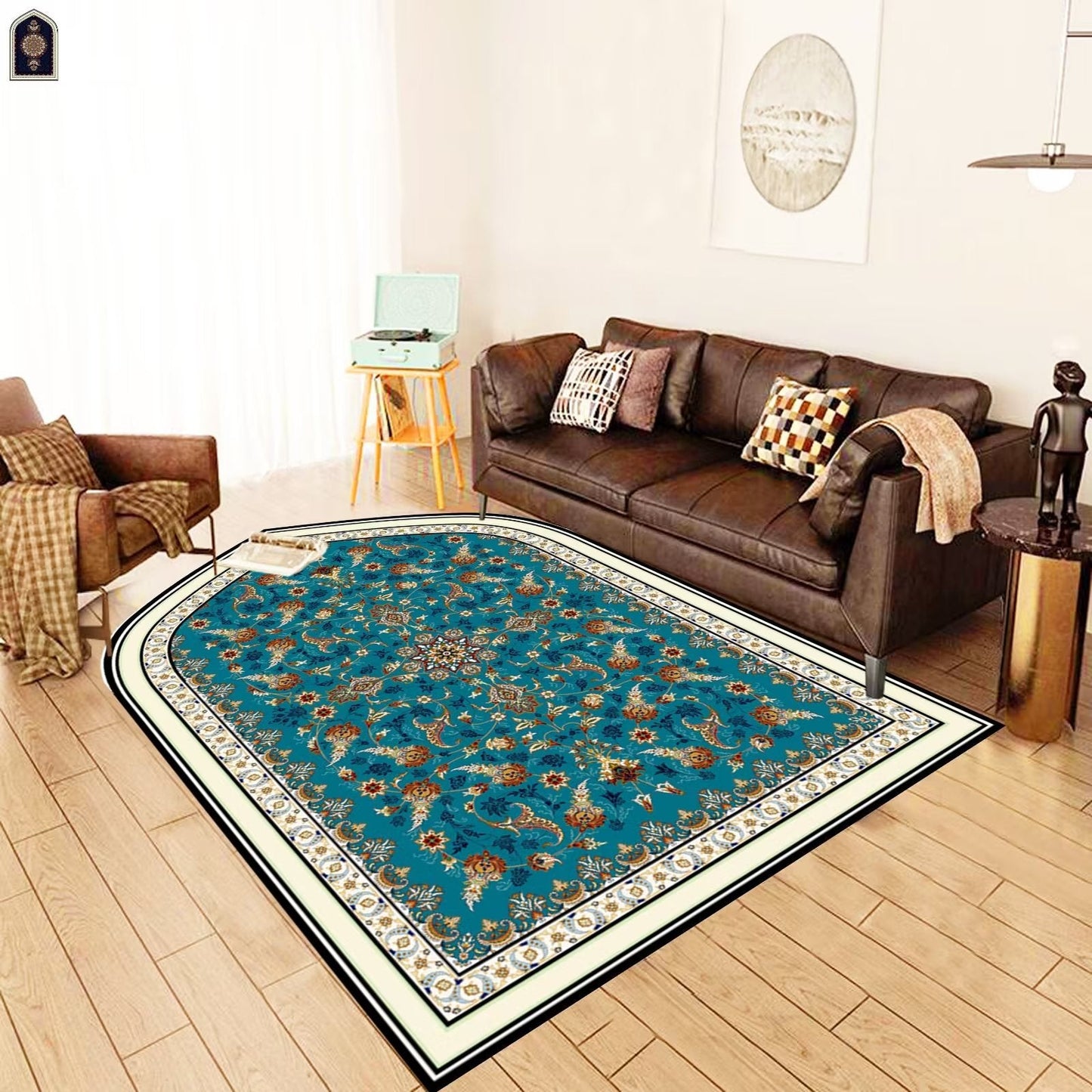 HAYA HA1158 Worship Carpet Kneeling Mat Worship Carpet Prayer Floor Mat