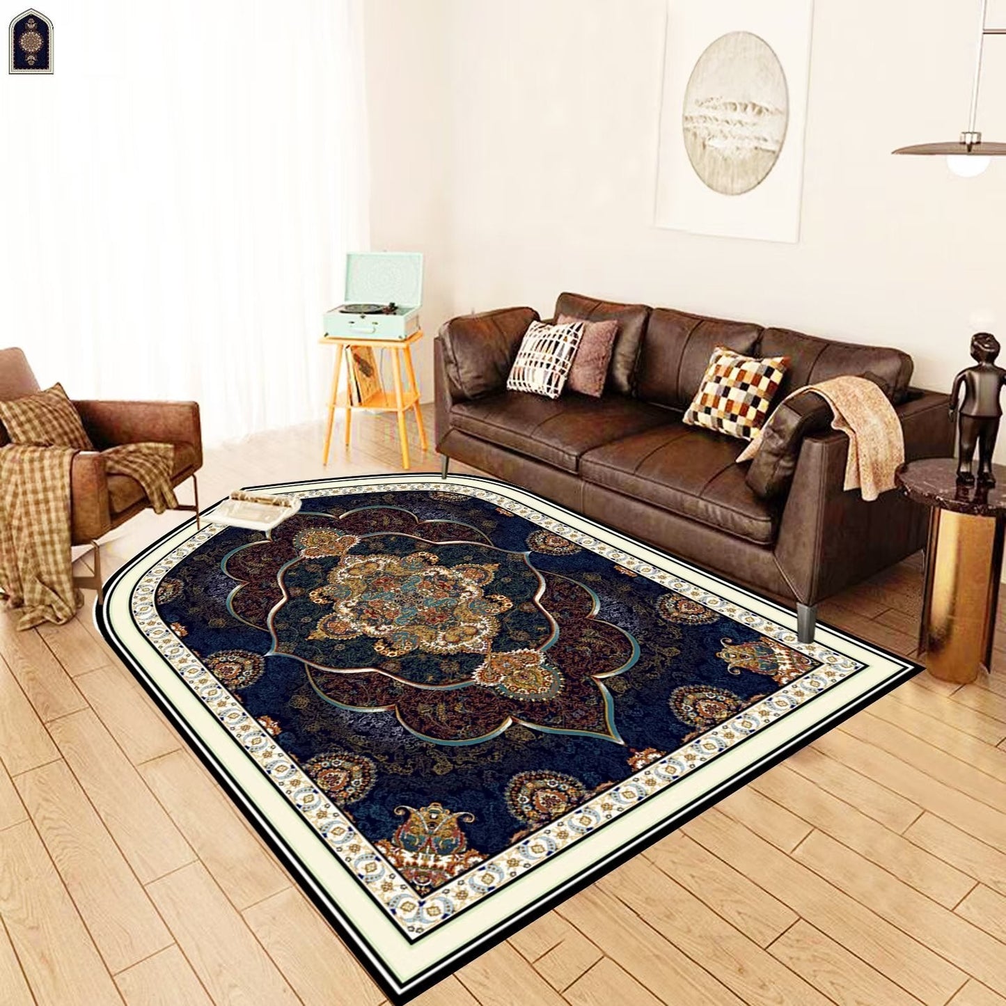 HAYA HA1158 Worship Carpet Kneeling Mat Worship Carpet Prayer Floor Mat