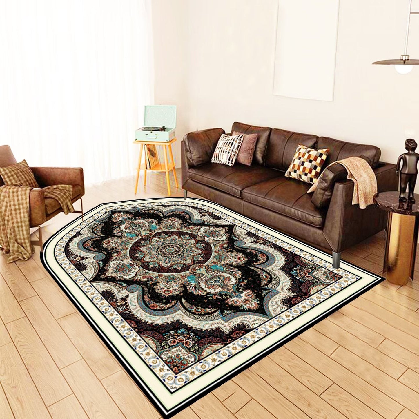 HAYA HA1158 Worship Carpet Kneeling Mat Worship Carpet Prayer Floor Mat