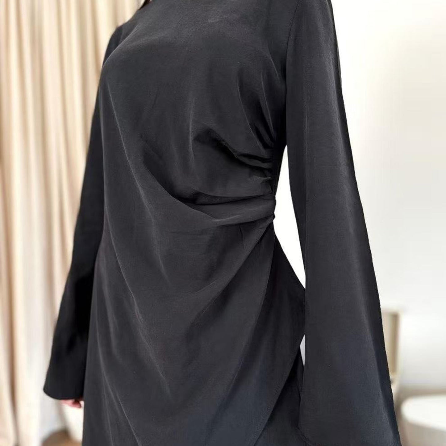 HA6606 Asymmetrical two-piece tunic (with optional headscarf)