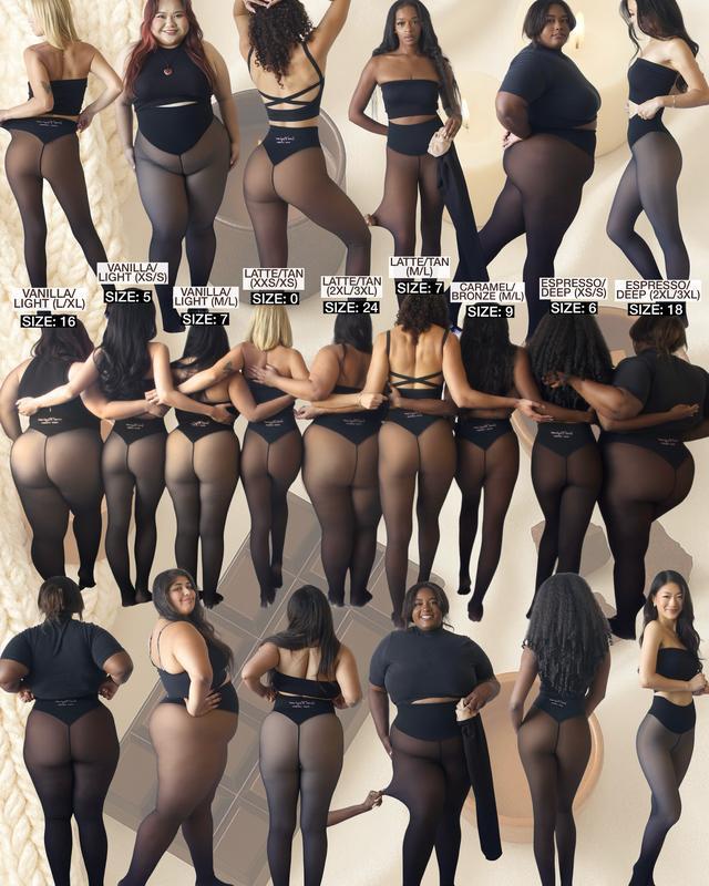 HA6675 Wool-lined fleece-lined tights