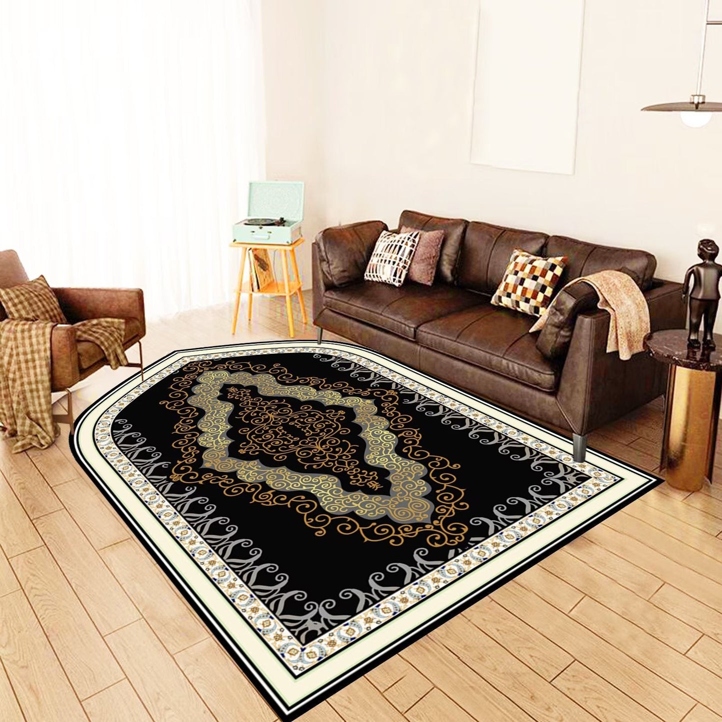 HAYA HA1158 Worship Carpet Kneeling Mat Worship Carpet Prayer Floor Mat