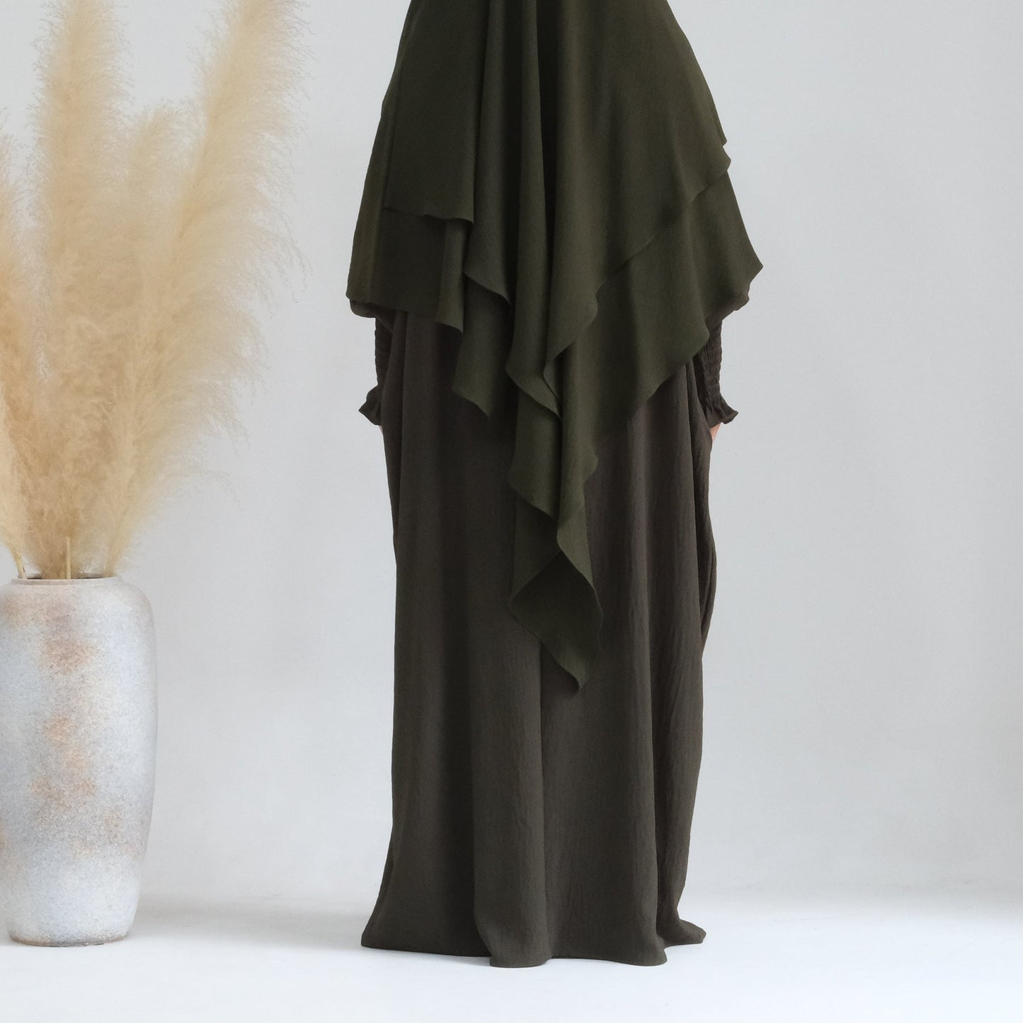 HAYA HAYA1004 2pcs Set  Abaya+Hijab