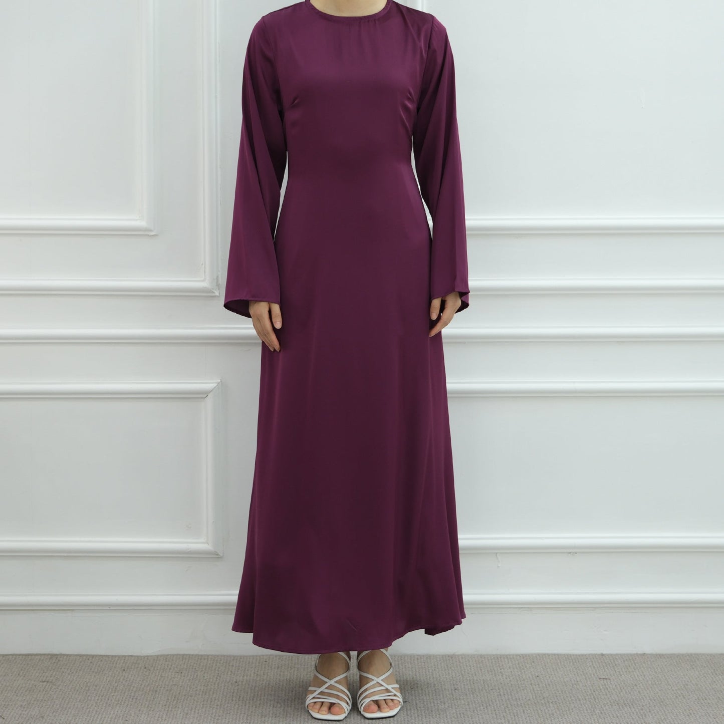HA6628 Multi-color Simple Solid Color Robe Inner Wear