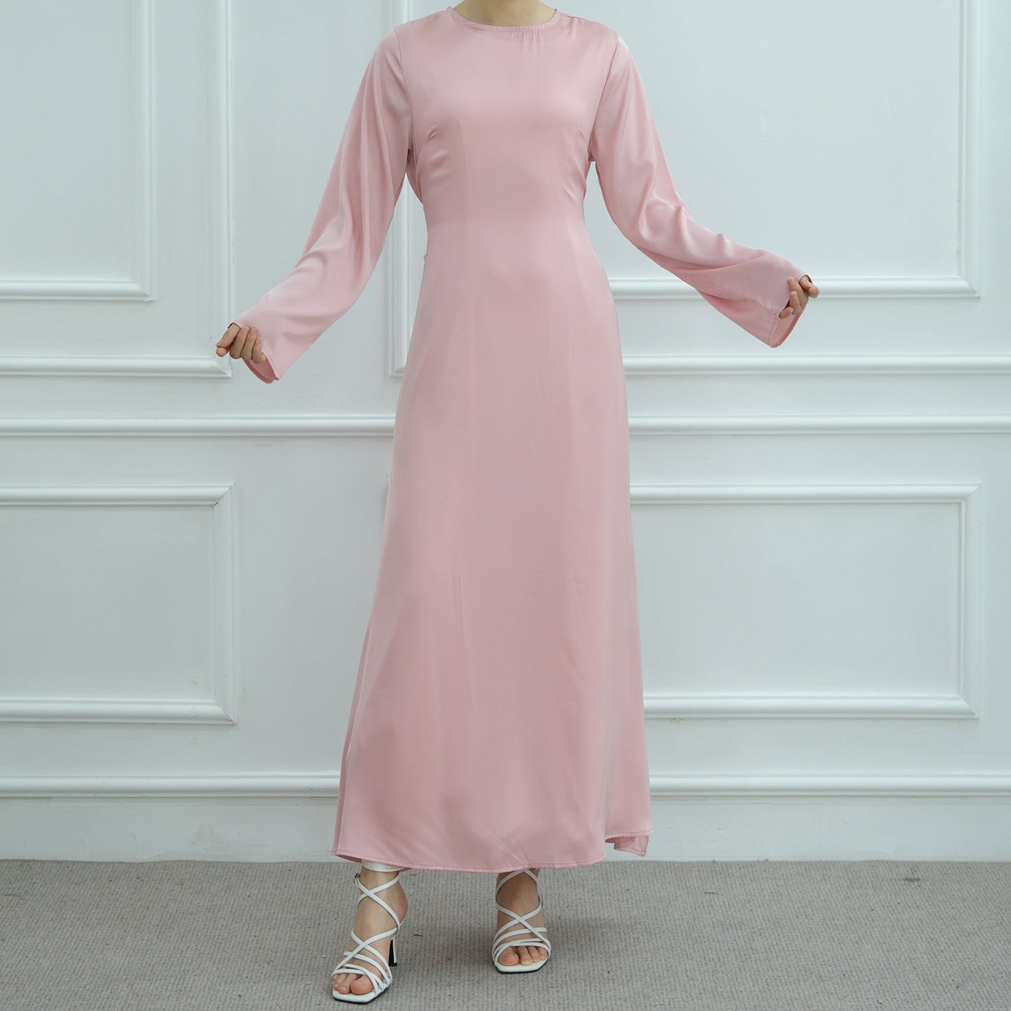 HA6628 Multi-color Simple Solid Color Robe Inner Wear