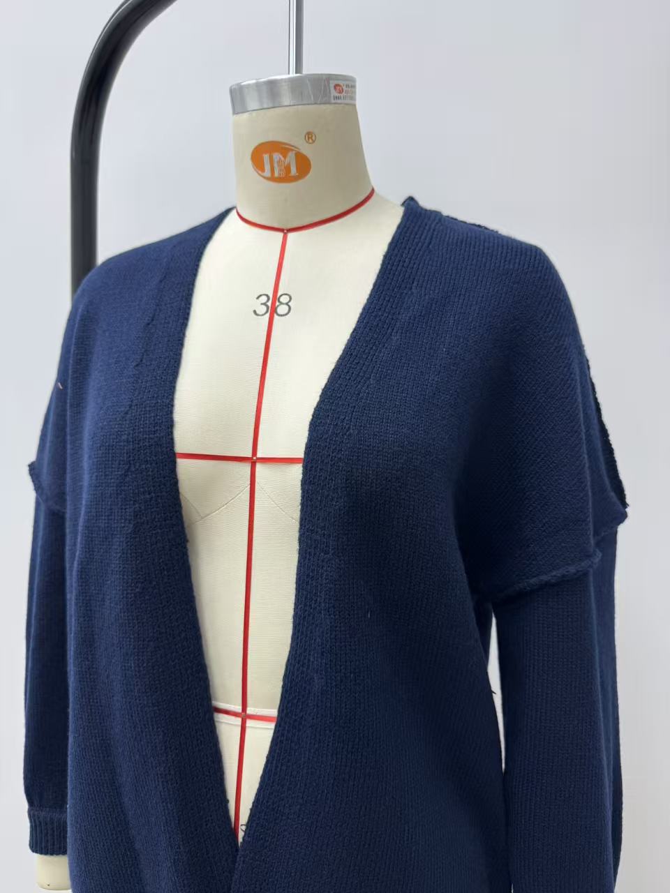 HA6673 Knitted Top Casual Loose-fitting Cardigan