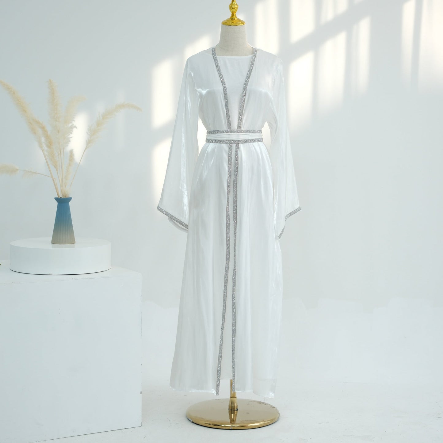 HAYA HA1184 2pcs Set Cardigan+Inner Dress