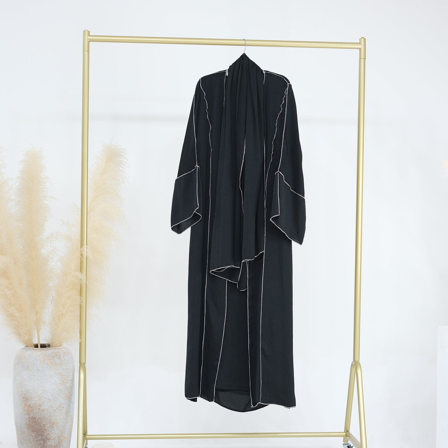 HAYA HAYA0933 3 Pcs Set Cardigan+Inner Dress+Hijab