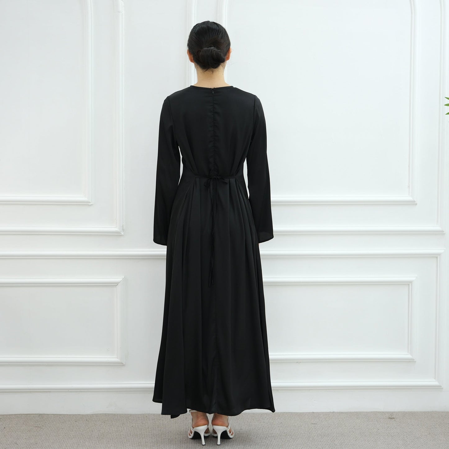 HA6628 Multi-color Simple Solid Color Robe Inner Wear