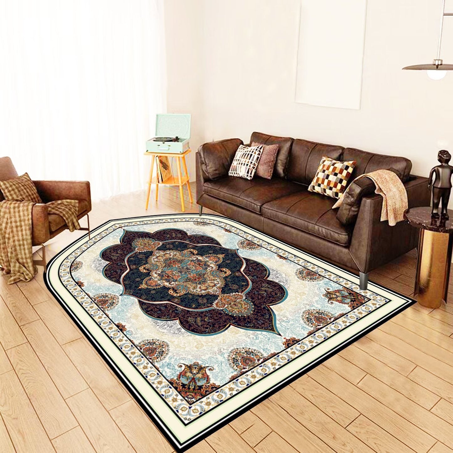 HAYA HA1158 Worship Carpet Kneeling Mat Worship Carpet Prayer Floor Mat