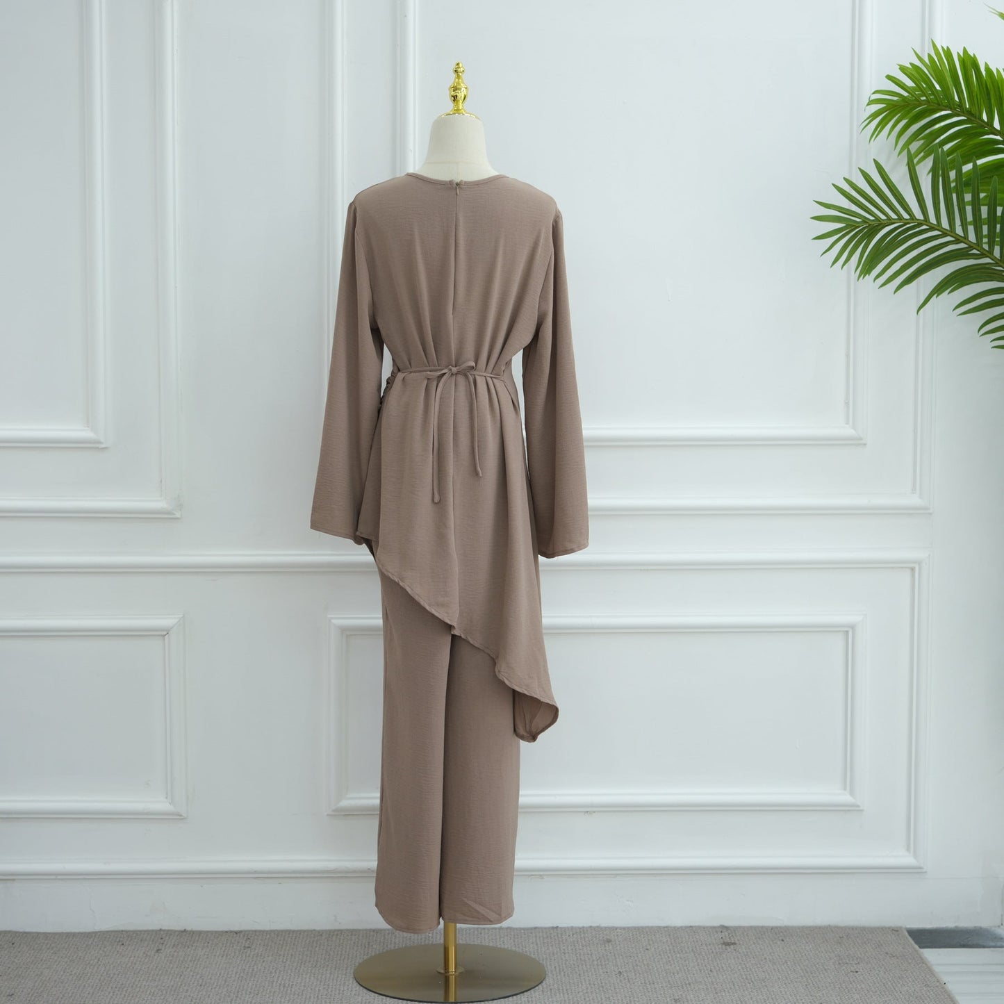 HA6606 Asymmetrical two-piece tunic (with optional headscarf)
