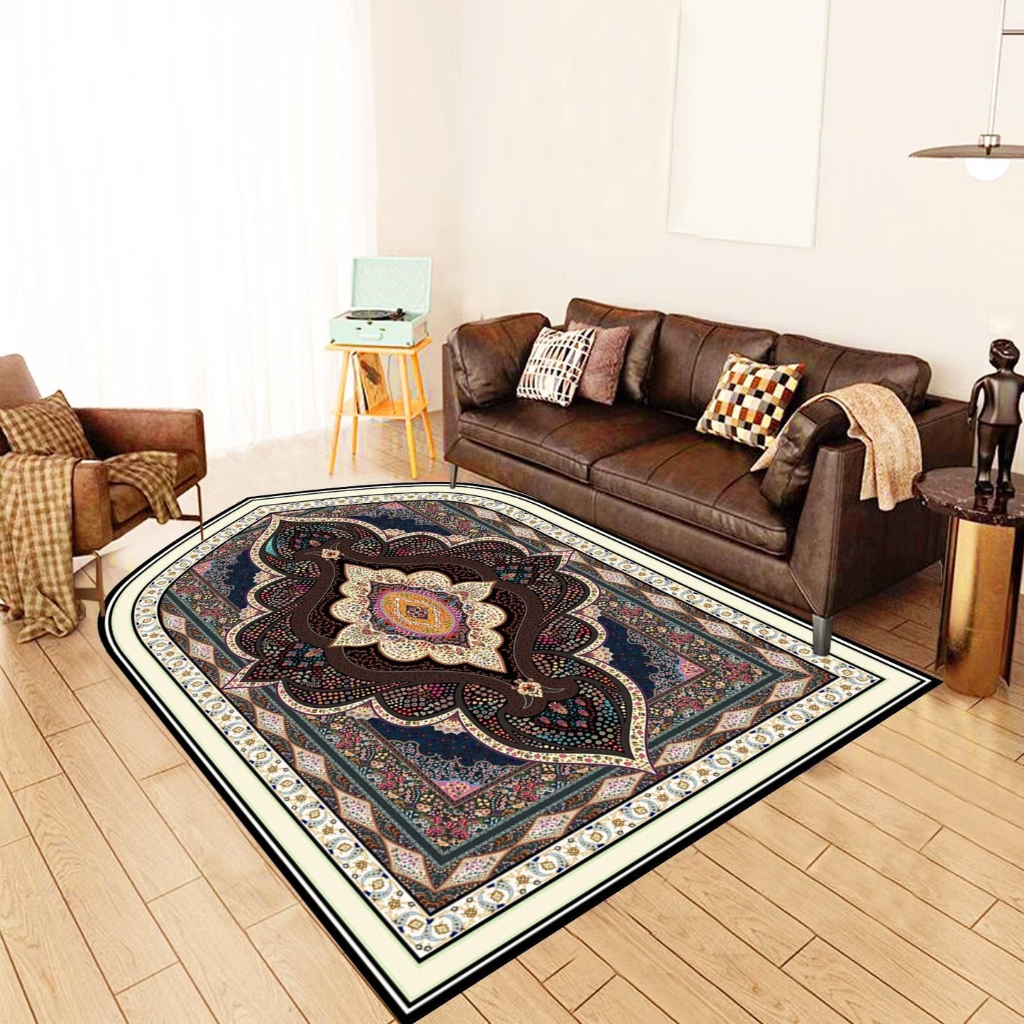 HAYA HA1158 Worship Carpet Kneeling Mat Worship Carpet Prayer Floor Mat