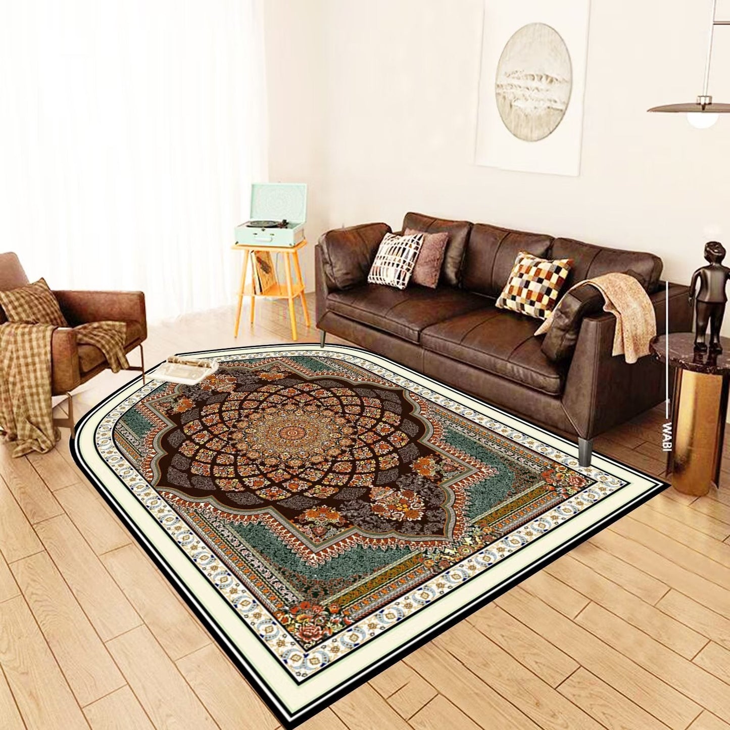 HAYA HA1158 Worship Carpet Kneeling Mat Worship Carpet Prayer Floor Mat