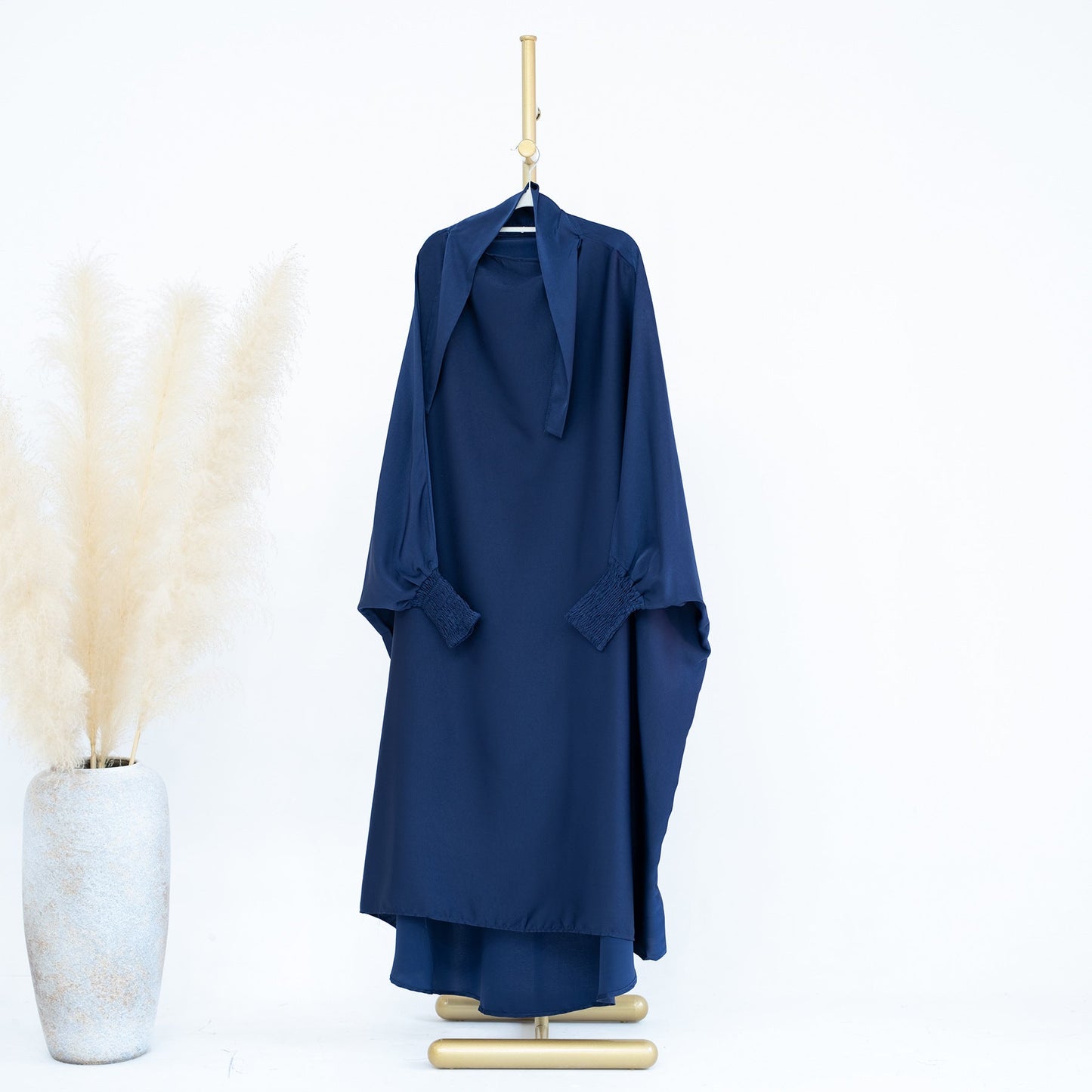 HAYA HA0720 Large Swing Solid Color Robe Children's Dress