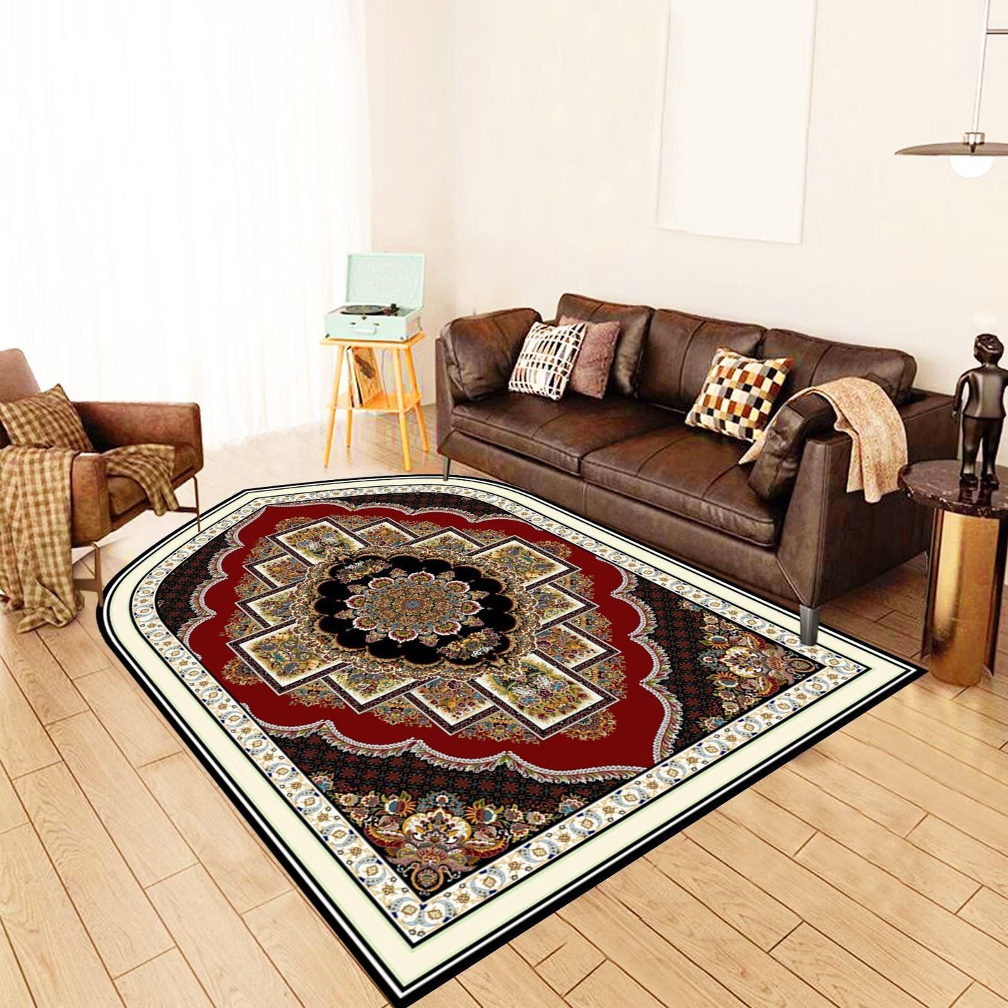 HAYA HA1158 Worship Carpet Kneeling Mat Worship Carpet Prayer Floor Mat