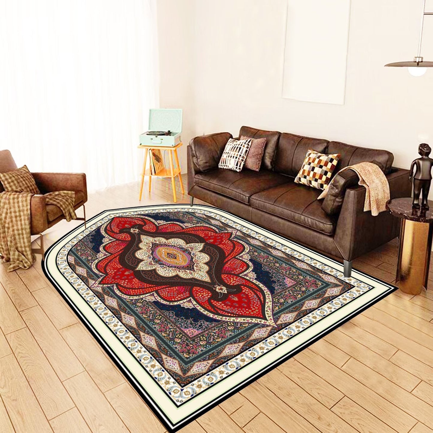 HAYA HA1158 Worship Carpet Kneeling Mat Worship Carpet Prayer Floor Mat