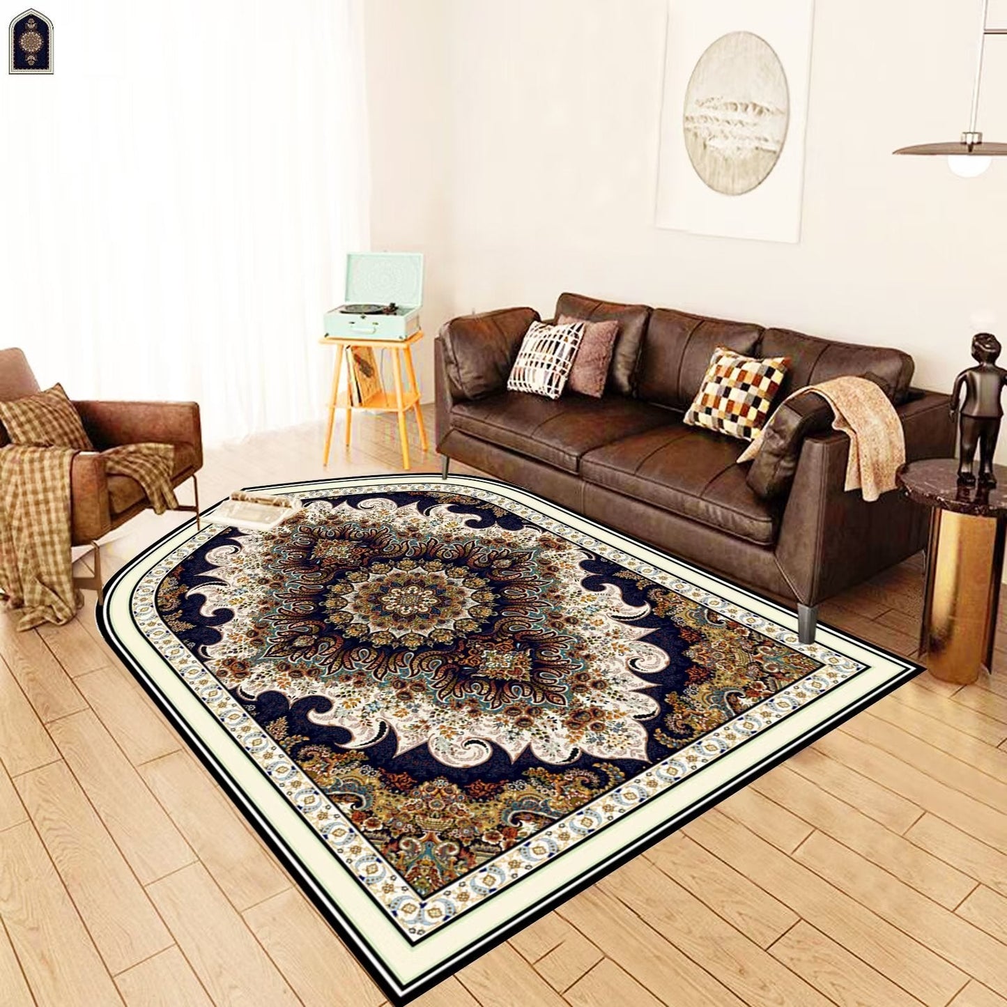 HAYA HA1158 Worship Carpet Kneeling Mat Worship Carpet Prayer Floor Mat
