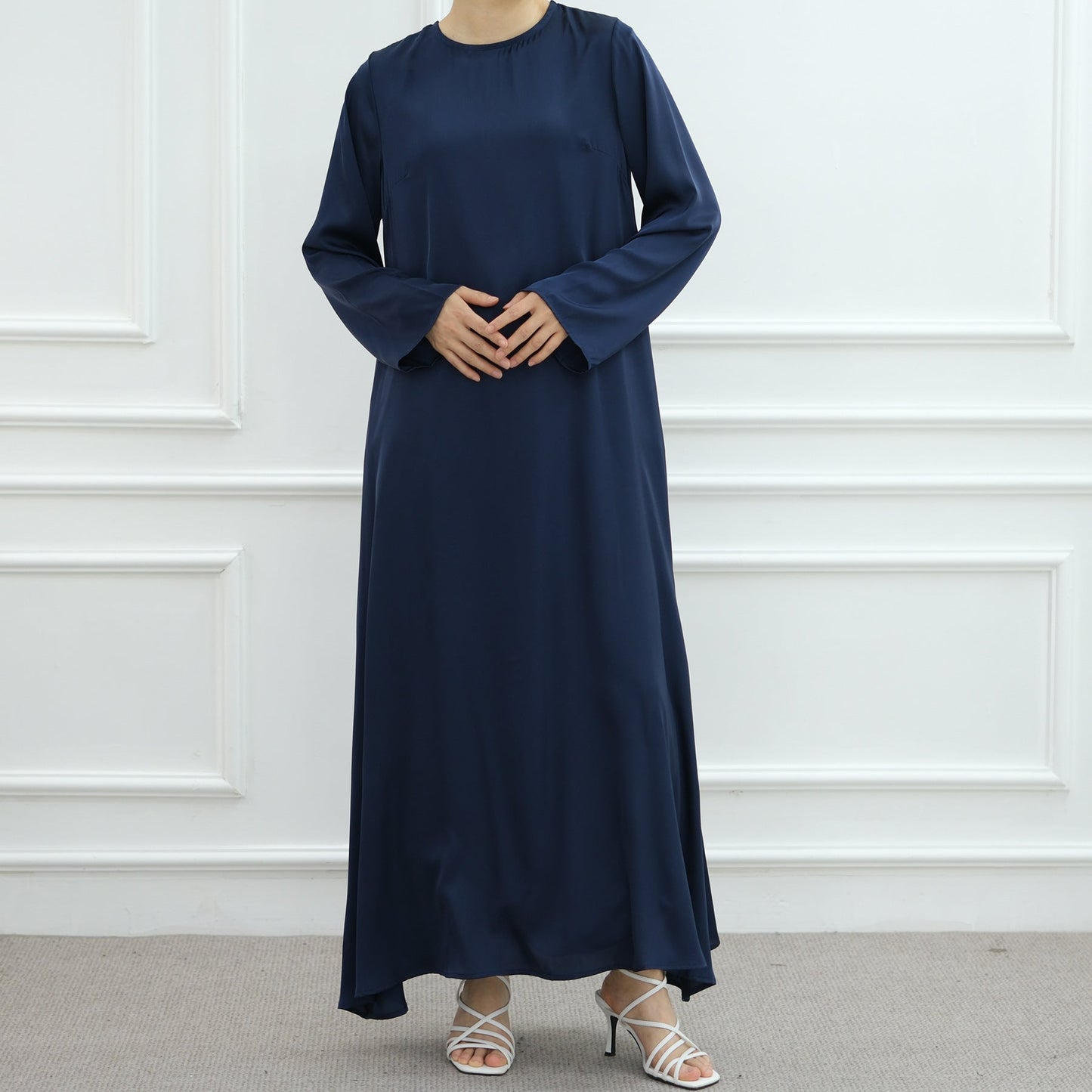 HA6628 Multi-color Simple Solid Color Robe Inner Wear