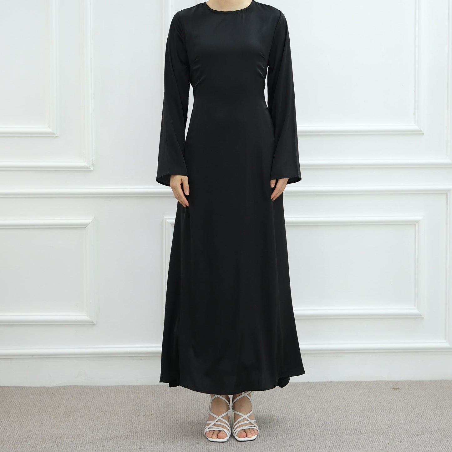 HA6628 Multi-color Simple Solid Color Robe Inner Wear