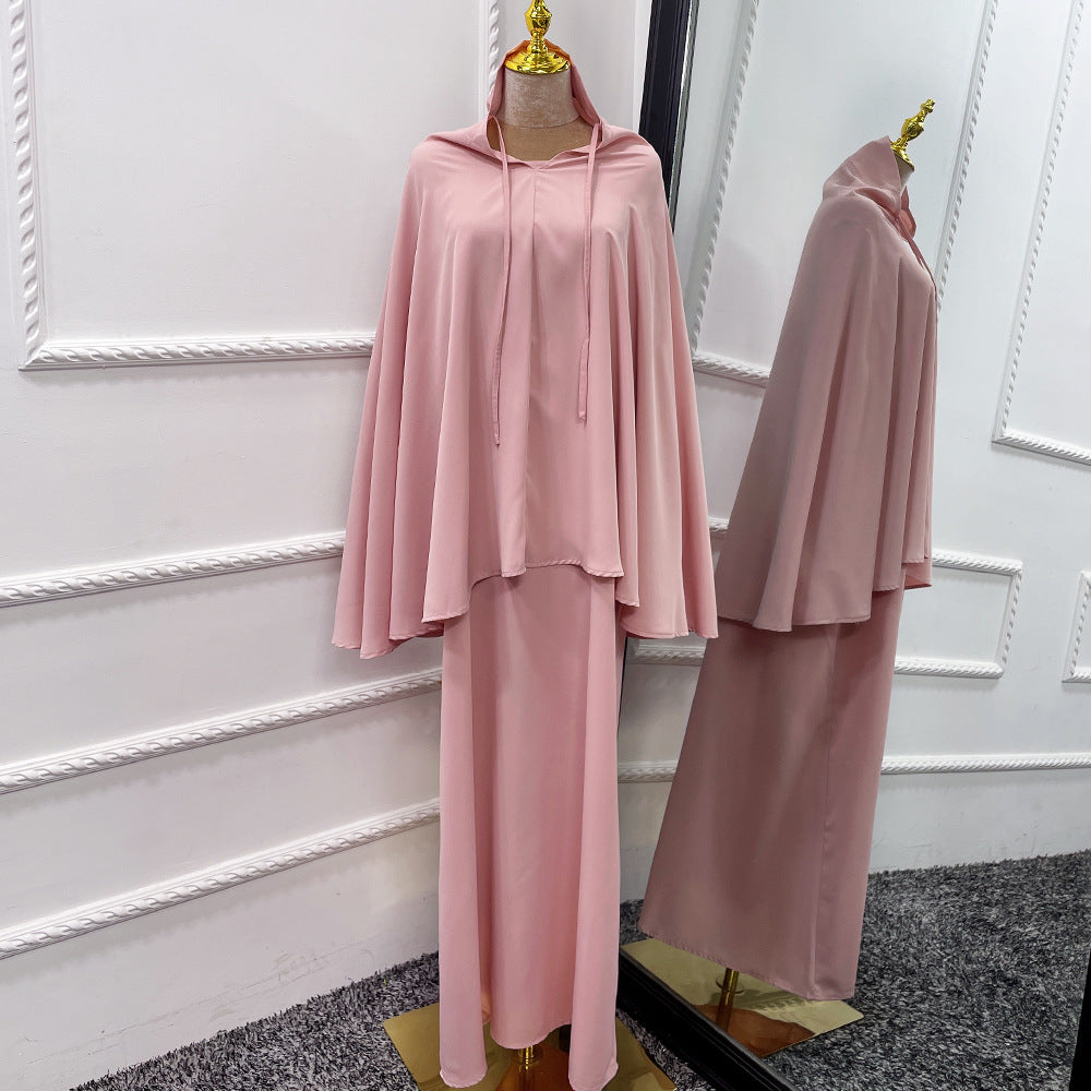 HAYA HAYA1082 Solid Color Elegant Two-piece Suit