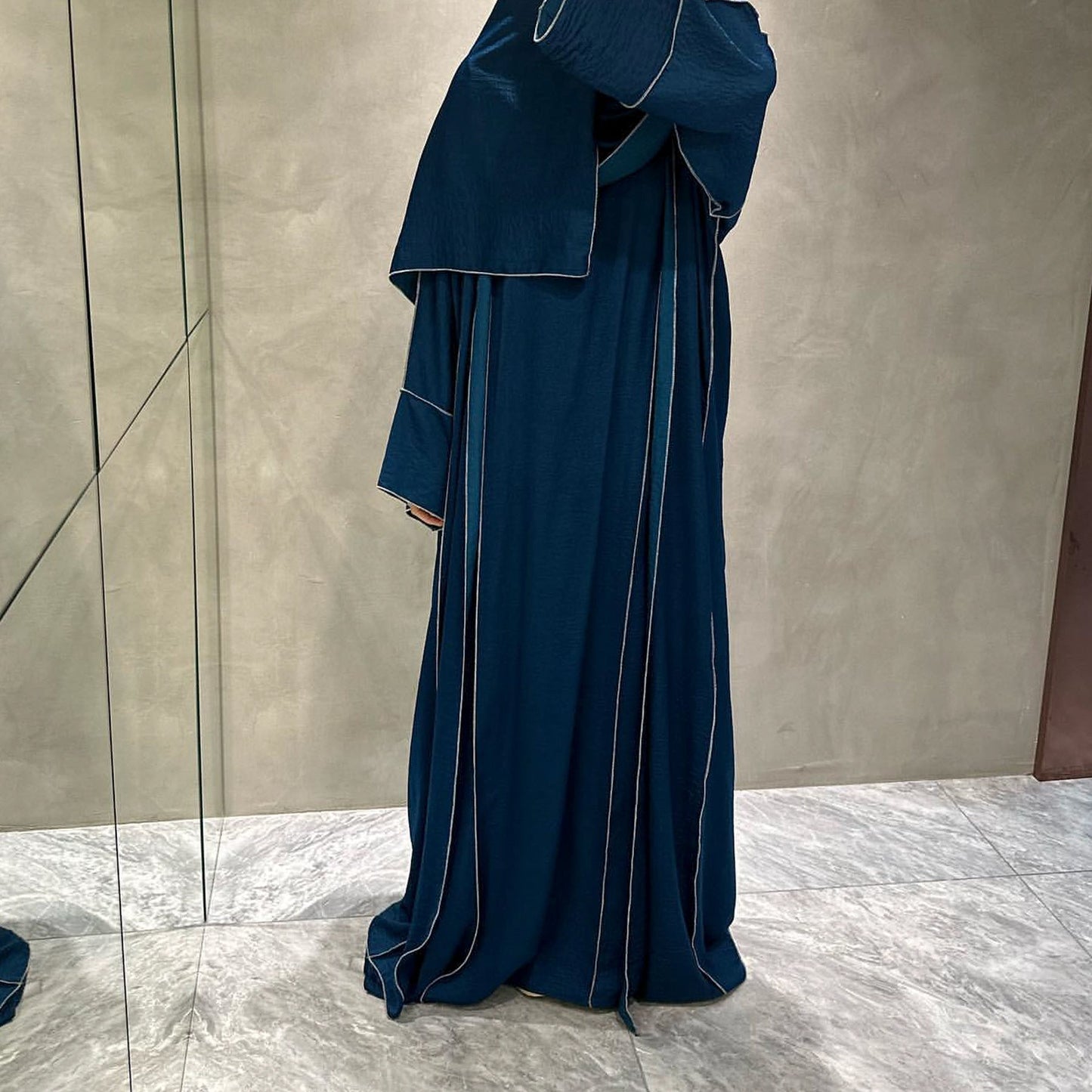 HAYA HAYA0933 3 Pcs Set Cardigan+Inner Dress+Hijab